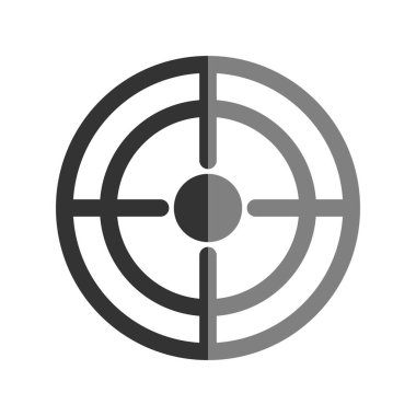 hedef simge vektör illüstrasyonu 