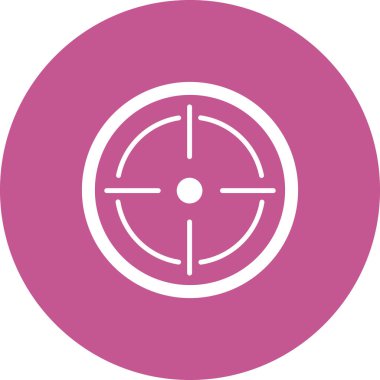 hedef simge vektör illüstrasyonu 