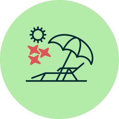 tembel simge vektör çizim