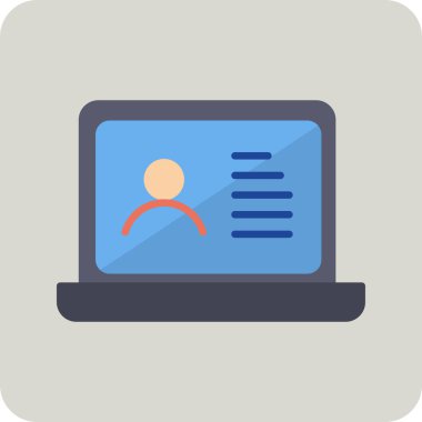 ícone de portfólio. ilustração vetorialPortföy simgesi. vektör çizim