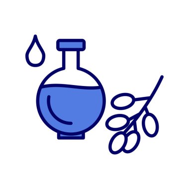 Organik Yağ 'ın vektör illüstrasyonu