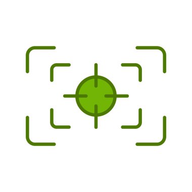 Focus 'un vektör illüstrasyonu