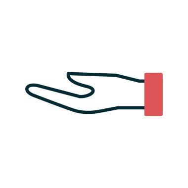 el simgesi, vektör illüstrasyonu