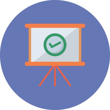 Keneli tahta. Web simgesi vektör illüstrasyonu