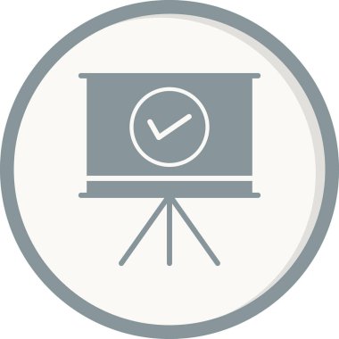 Keneli tahta. Web simgesi vektör illüstrasyonu