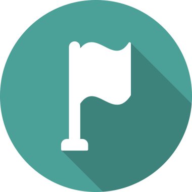 bayrak simgesi, vektör illüstrasyonu