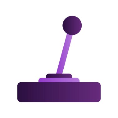 Joy Stick. Web simgesi basit tasarım