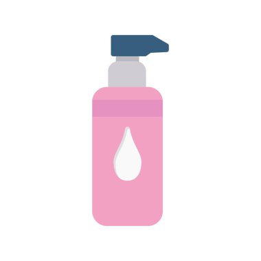 Losyon simgesi, vektör illüstrasyonu