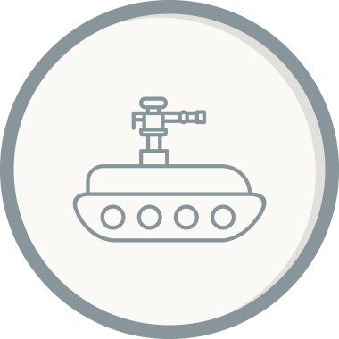 Tankın vektör illüstrasyonu  