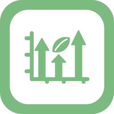 çizgi grafik simgesi, vektör çizim