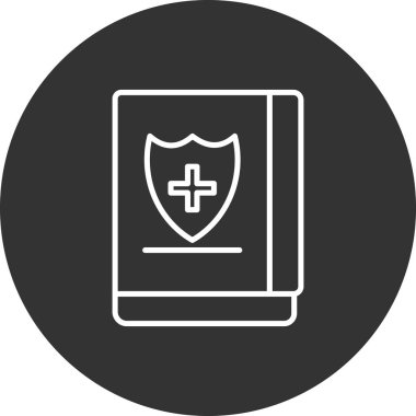 Kitap. Web simgesi basit tasarım