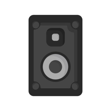 ses aygıtı müzik simgesi vektör illüstrasyon grafik tasarımı 