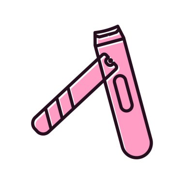 Tırnak makası vektör çizim