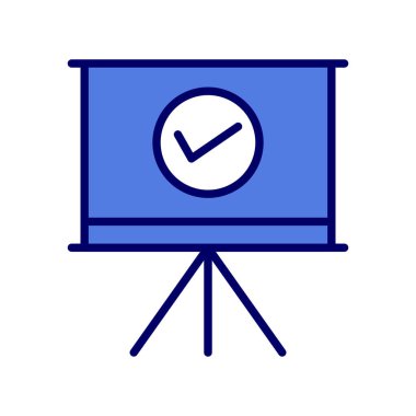 Keneli tahta. Web simgesi vektör illüstrasyonu