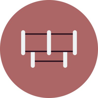 Tünel simgesinin vektör illüstrasyonu