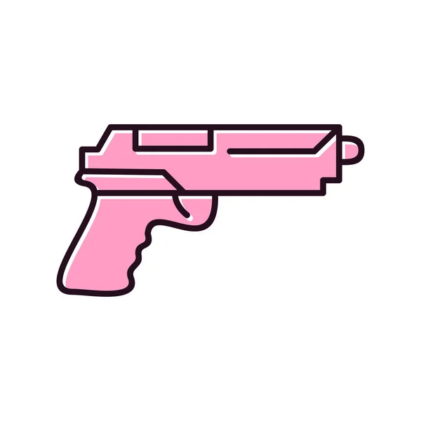 Ilustración Vectorial Icono Arma — Vector de stock