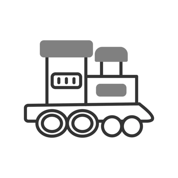 Иконка Поезда Векторная Иллюстрация — стоковый вектор