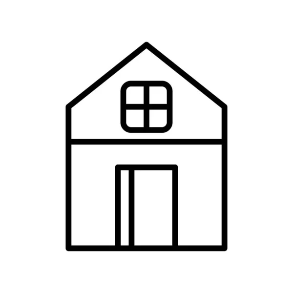 家のアイコンベクトルイラスト — ストックベクタ