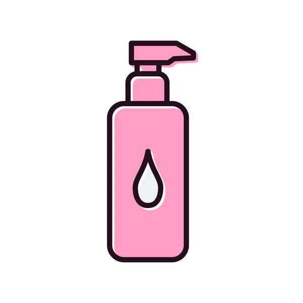 Lotion Ikon Vektor Illusztráció — Stock Vector