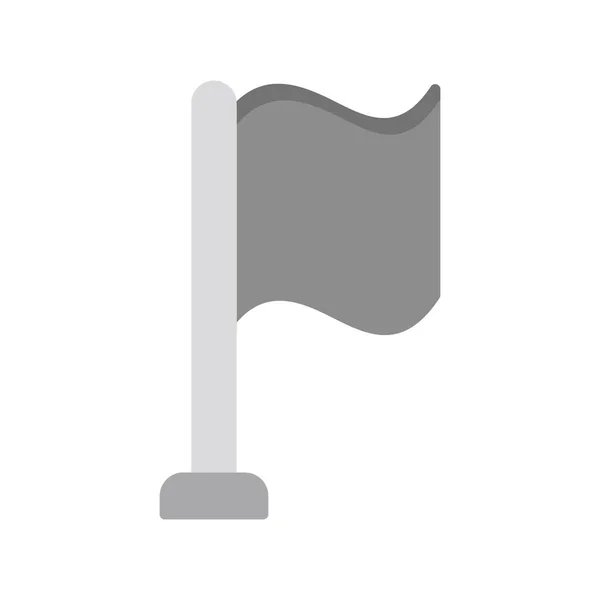 Icona Della Bandiera Illustrazione Vettoriale — Vettoriale Stock