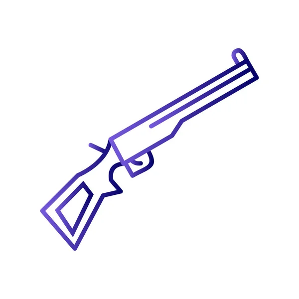 Waffe Web Symbol Einfache Illustration — Stockvektor