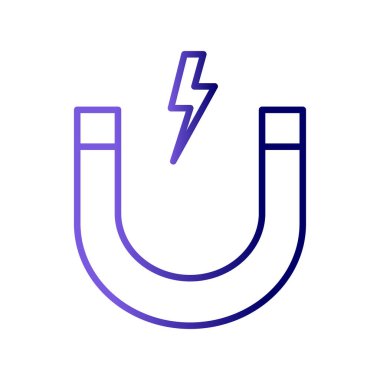 mıknatıs simgesi vektör çizimi