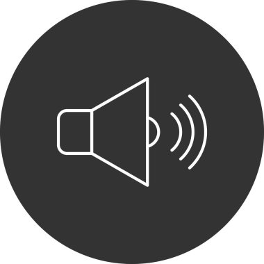 Sesin vektör illüstrasyonu 