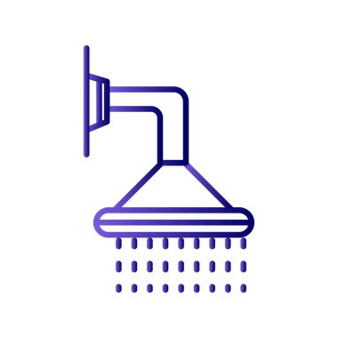 Duşun vektör çizimi