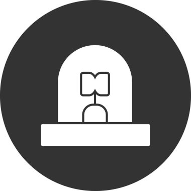 Vektör illüstrasyonu, siren simgesi