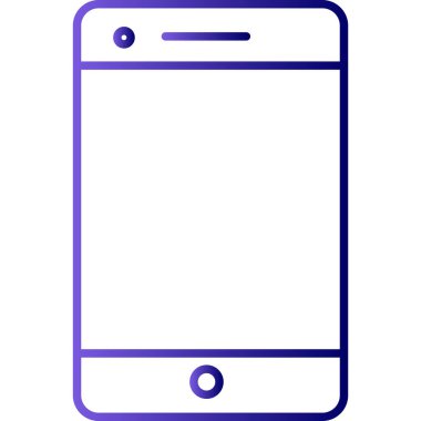 akıllı telefon simgesi, vektör illüstrasyon tasarımı