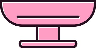 ağırlık ölçeği simgesi, vektör illüstrasyonu