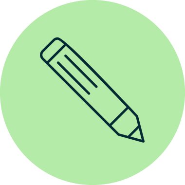 kalem simgesi vektör illüstrasyonu