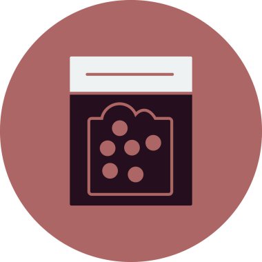 Kokainin vektör illüstrasyonu