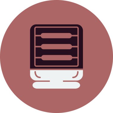 Isıtıcının vektör çizimi