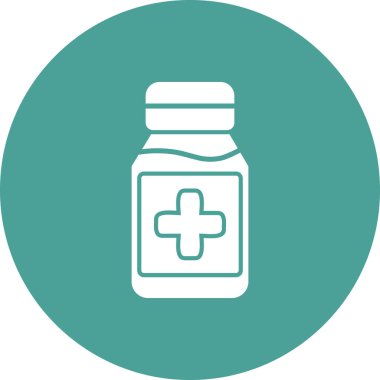 Şurup simgesi vektör illüstrasyonu