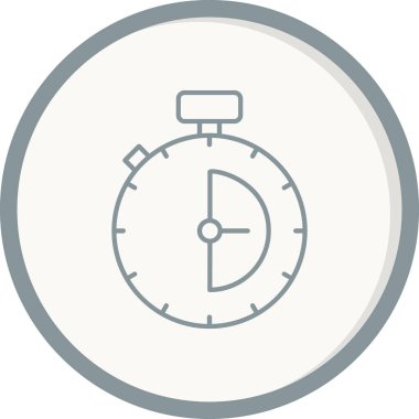 Geri sayım. Kronometrenin basit illüstrasyonu