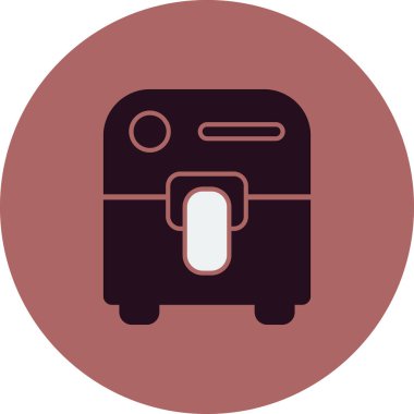 Resim, Air Fryer simge vektörü