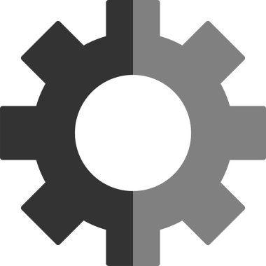 Çarklı. Web simgesi vektör illüstrasyonu ayarlanıyor