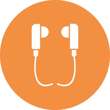 Eller serbest kulaklık vektör çizimi