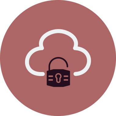 ikon vektör illüstrasyonunu kilitle