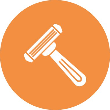 Razor web simgesi basit tasarım