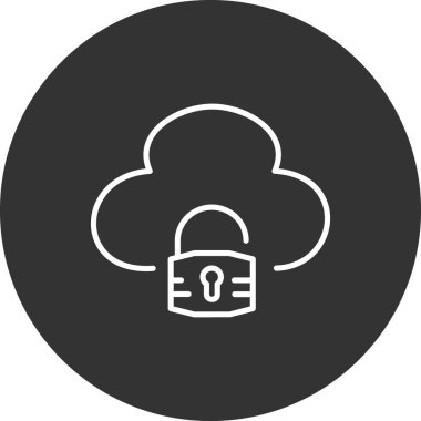 ikon vektör illüstrasyonunu kilitle