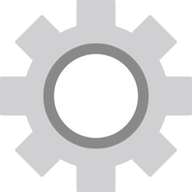 Çarklı. Web simgesi vektör illüstrasyonu ayarlanıyor