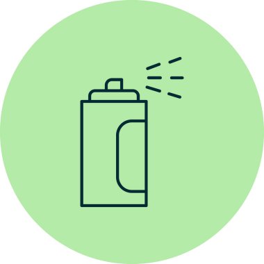 Sprey. Web simgesi basit tasarım 