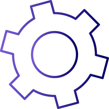 Çarklı. Web simgesi vektör illüstrasyonu ayarlanıyor