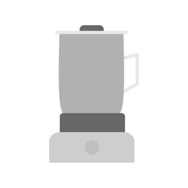 Mutfak karıştırıcı simgesi, vektör illüstrasyonu