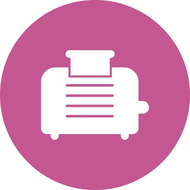 tost makinesi vektör illüstrasyonu