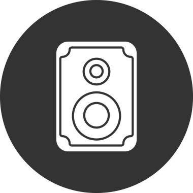 Woofer 'ın vektör illüstrasyonu