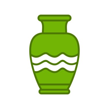 vazo simgesi vektör illüstrasyonu