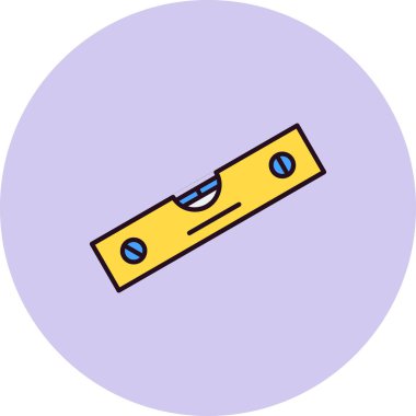 Ruh seviyesi. Web simgesi basit illüstrasyon 